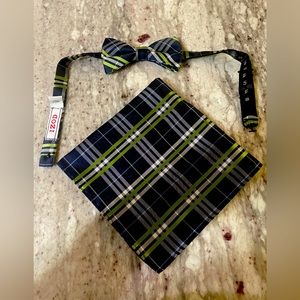 Izod  bow tie and pocket square